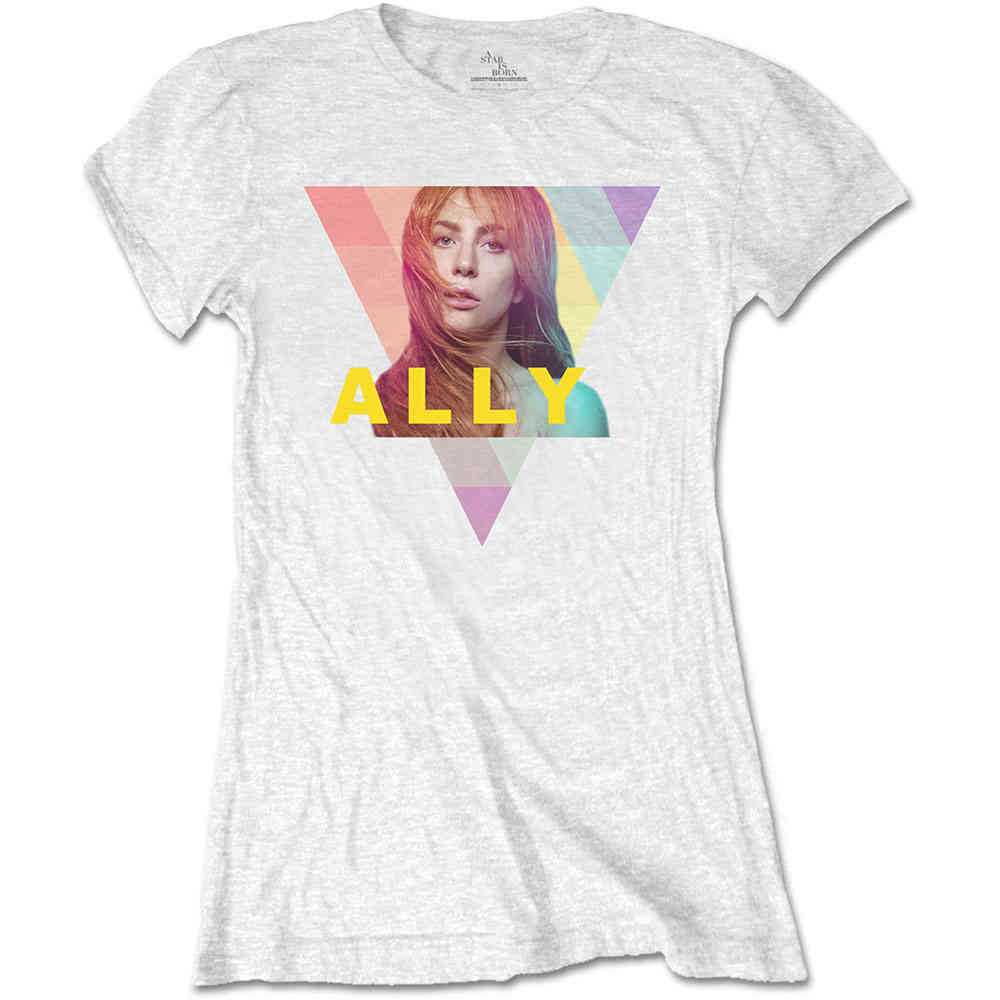 A Star Is Born - Ally GeoTriangle Tshirt Femme - Blanc